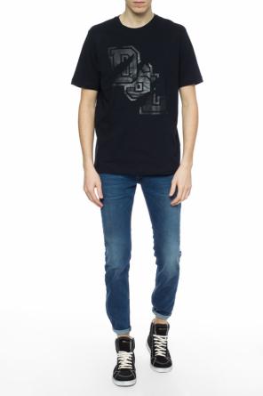 T-shirt z nadrukiem z logo, zdjęcie 2 T-shirt z nadrukiem z logo od Diesel